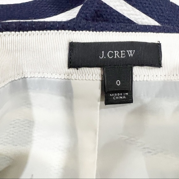 J.Crew Women’s Navy and White Striped Pencil Skirt - Picture 9 of 9